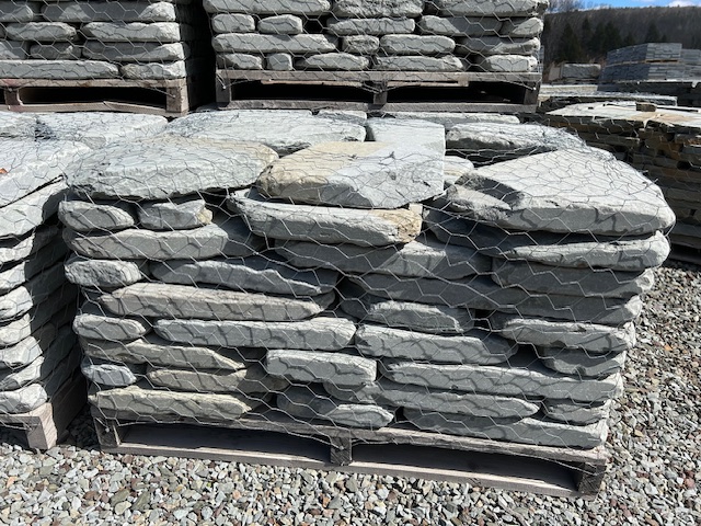 Lot #8: 1 pallet 2" Tumbled Garden Path